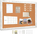 DOLLAR BOSS White Cork Board for Wall by DOLLARBOSS