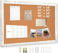 DOLLAR BOSS White Cork Board for Wall by DOLLARBOSS