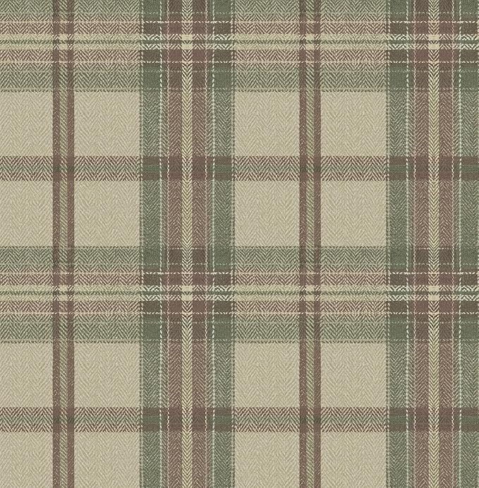 NextWall Harry & Grace Herringbone Plaid Premium Matte Non-Woven Peel and Stick by NextWall