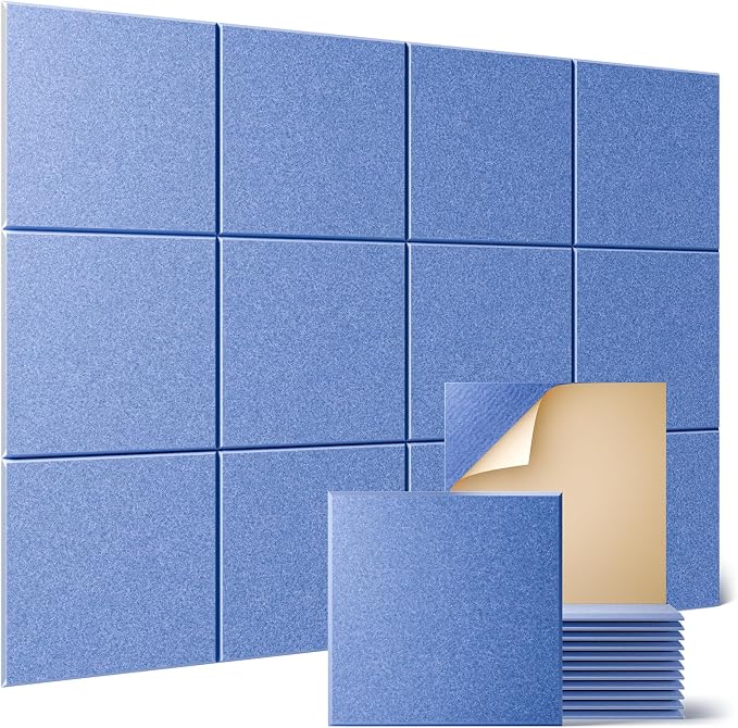 Sonicism 12 Pack Acoustic Wall Panels by Sonicism