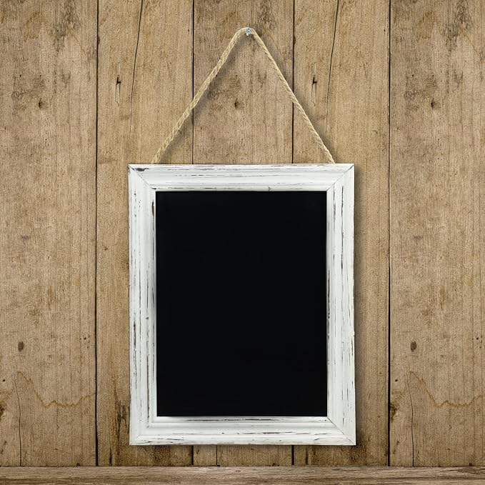 SANY DAYO HOME Rustic Wall Hanging Magnetic Chalkboard Signs 14 x 11 inches - Image 7