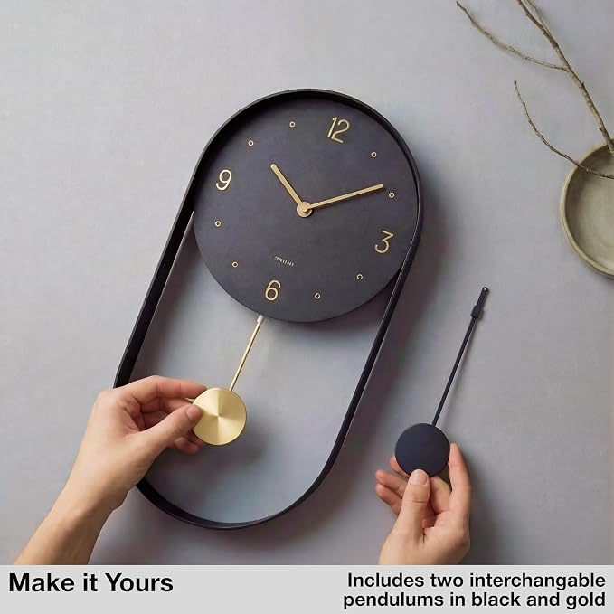 Driini Modern Pendulum Wall Clock - Image 2