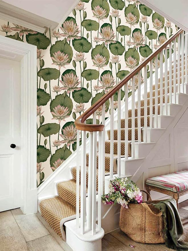 Orainege Floral Wallpaper Peel and Stick Floral Contact Paper Boho - Image 6