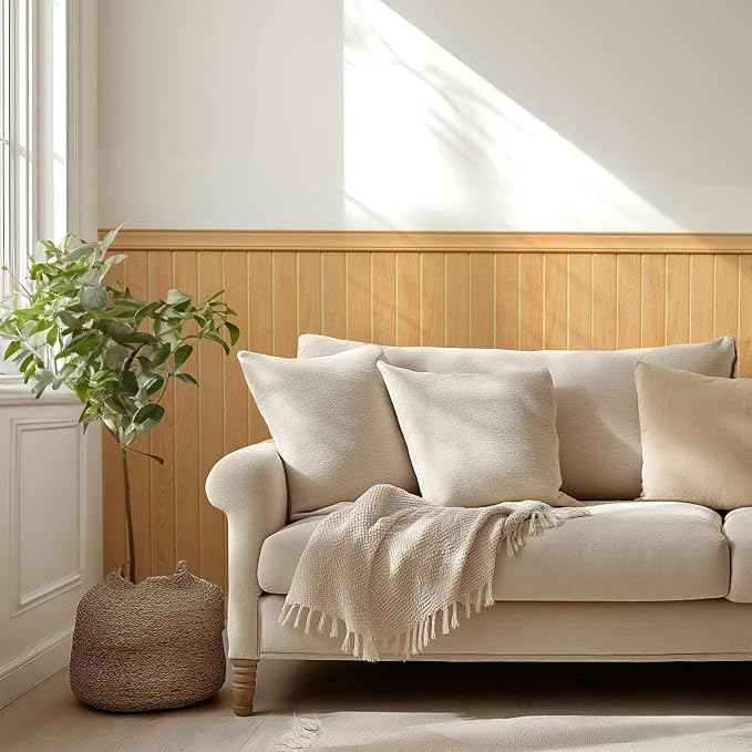 PS Wainscoting Wall Panel Kit, Paintable Waterproof PS Panels - Image 7