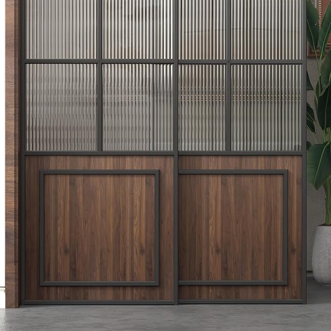 BOMENG Large Walnut Wood Wallpaper Peel and Stick Matte 48"x354" Dark Brown - Image 7