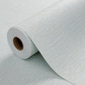 Grasscloth Peel and Stick Wallpaper 20.8"x394" Blue Thick Fabric Textured Linen by HyunHome