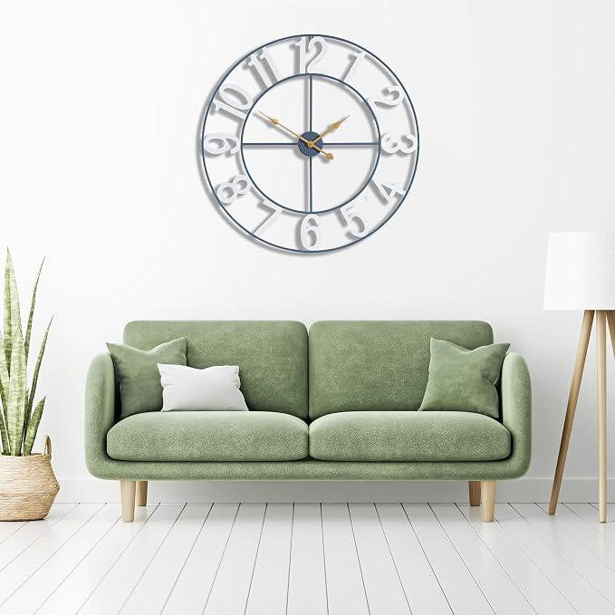 Sorbus Large Wall Clock for Living Room Decor - Image 5