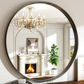 48 Inch Round Bathroom Mirror by EASLY