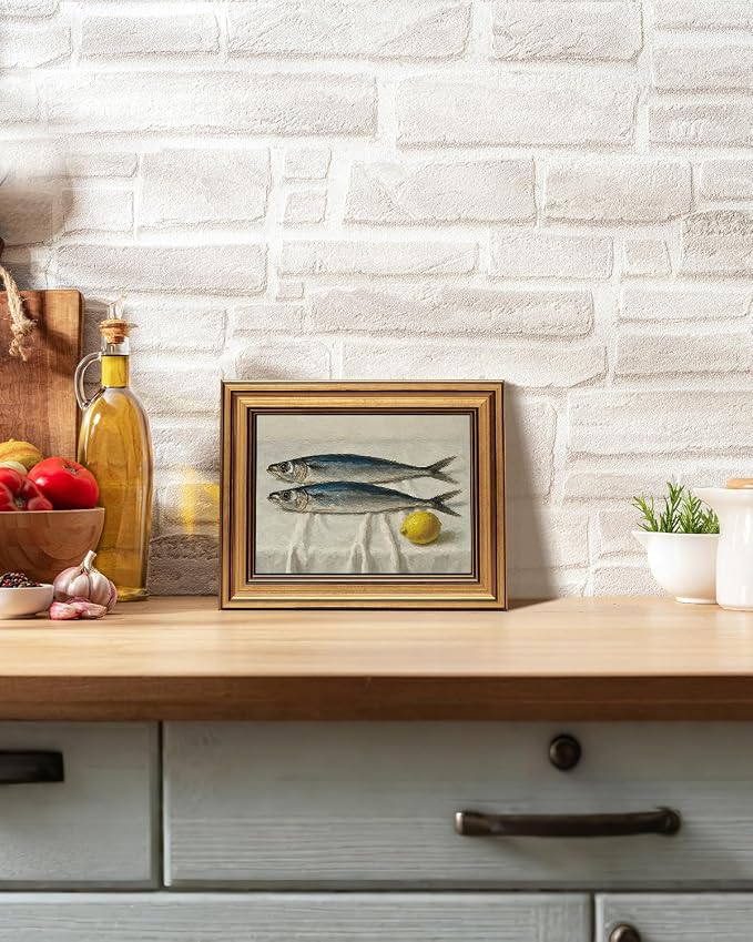 VIYYIEA Vintage Gold Framed Wall Art - Image 5