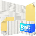 12 Pack Sound Proof Foam Panels by Unknown