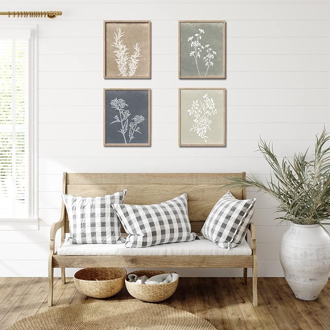 Liswit Framed Boho Wall Art Set of 4 - Image 8