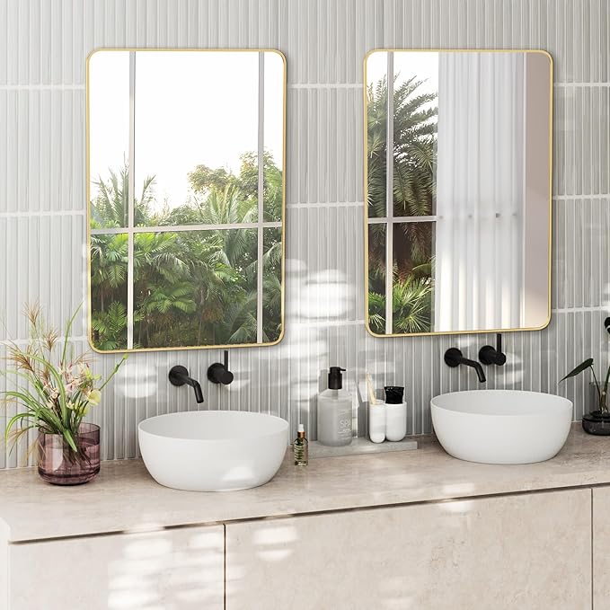 Delma Bathroom Mirror, High-Definition Vanity Mirror, Versatile Mirror - Image 3