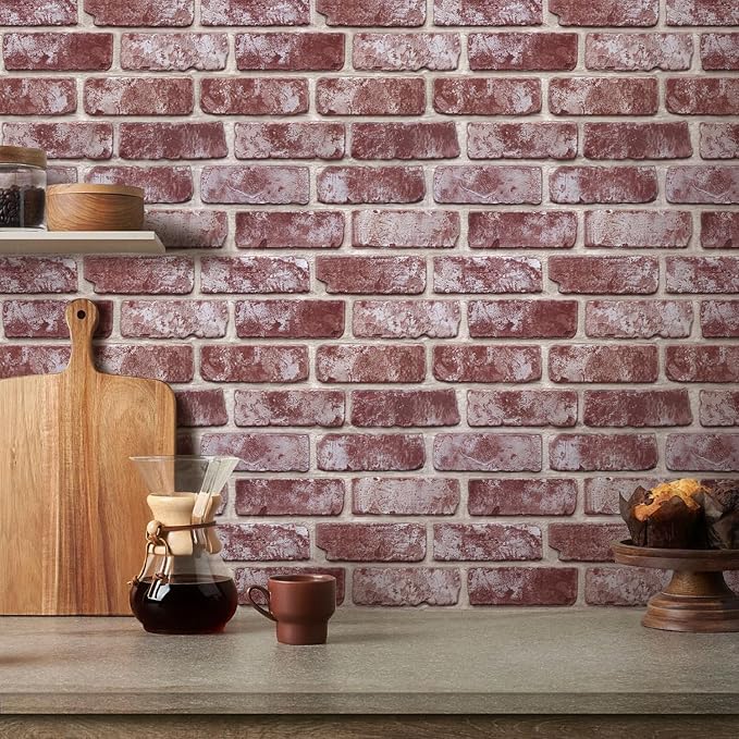 Commomy 3D Brick Wall Panels Peel and Stick - Image 8