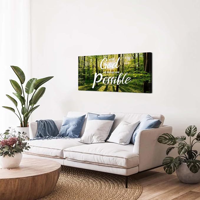 Christian Wall Decor Bible Verse Wall Art - Image 6