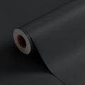 FUKU MON 23.6" X 393" Dark Gray Wallpaper Peel and Stick Contact Paper Solid by MeetyourallDIYneeds