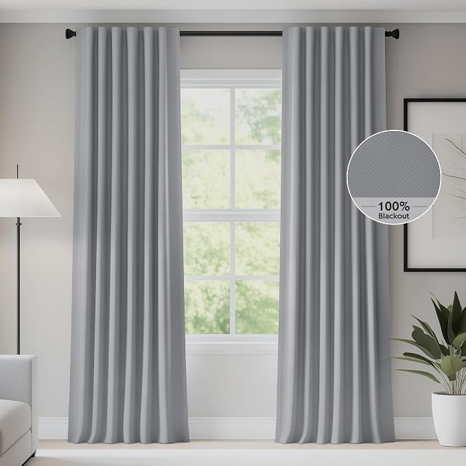 FMFUNCTEX 100% Blackout Curtains - Image 2