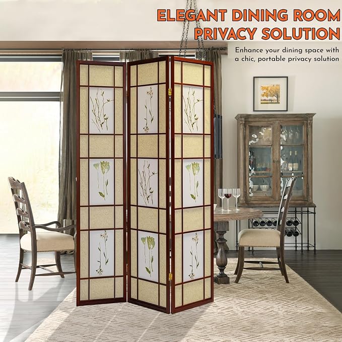 Legacy Decor 4 Panels Room Divider - Image 3