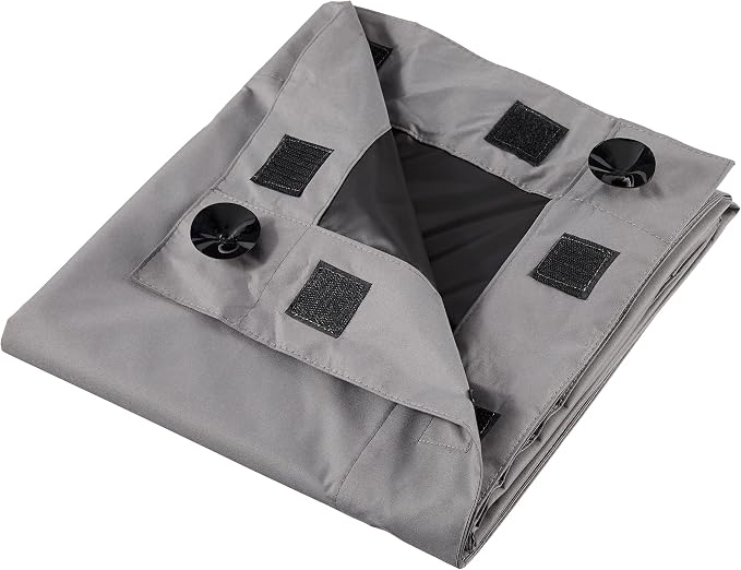 Amazon Basics Portable Energy Saving Noise Reducing Blackout Curtain Shade - Image 3