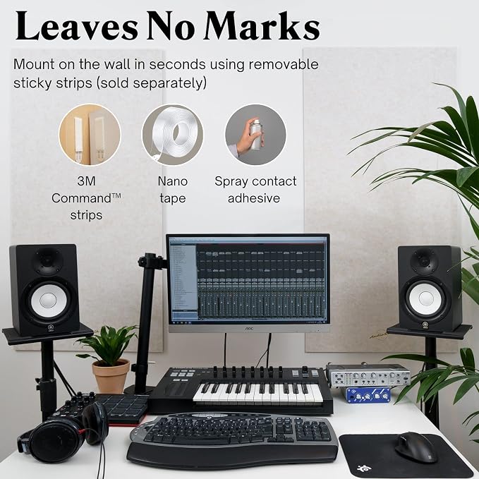 Acoustic Panels, 4 Pack ROOM KIT - Image 2