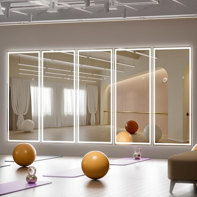 Hasipu Full Length Mirror with Lights, Full Body Dressing Hanging Mounted Mirror - Image 7