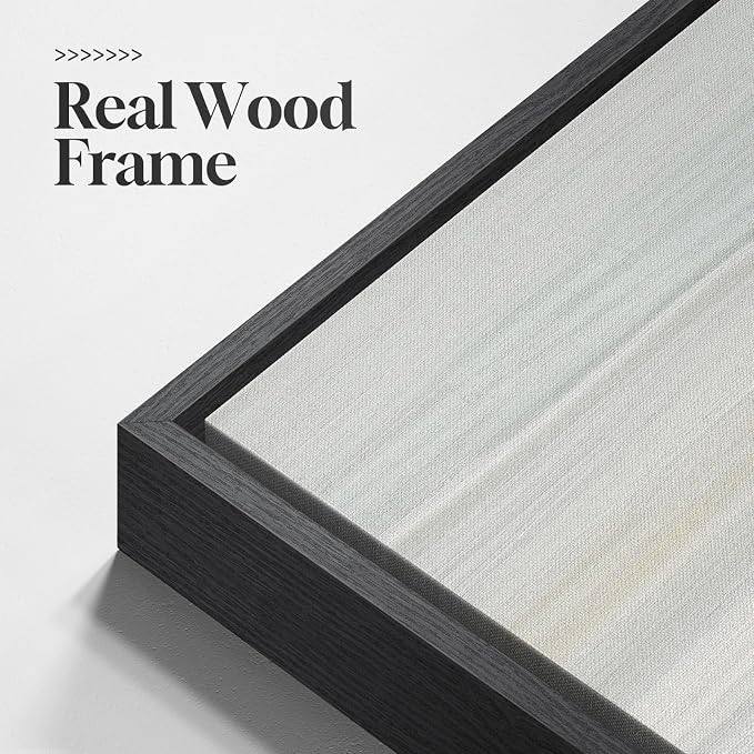 Framed Abstract Coastal Wall Art - Image 5