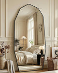 Antok Full Length Mirror, Free Standing Wall Mounted or Leaning Full Body Mirror by AntokMirror