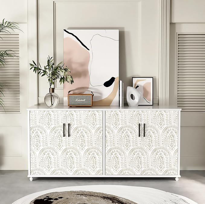 EeeComing Boho Peel and Stick Wallpaper Modern Wall Paper Peel and Stick - Image 6