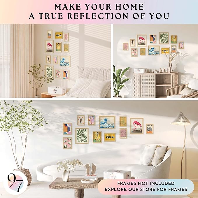 97 Decor Artsy Eclectic Wall Art - Image 4