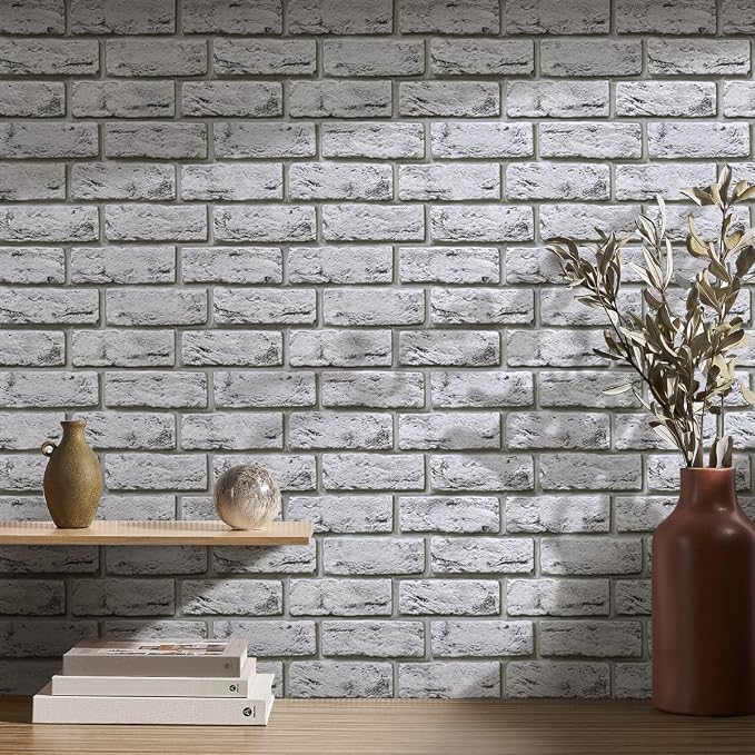 Commomy Faux Brick Peel and Stick Wall Panels - Image 8