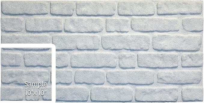 Dundee Deco 3D Wall Panels Faux Brick by DundeeDeco