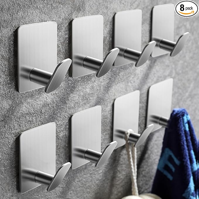 DELITON Towel Hooks for Bathrooms by DELITON