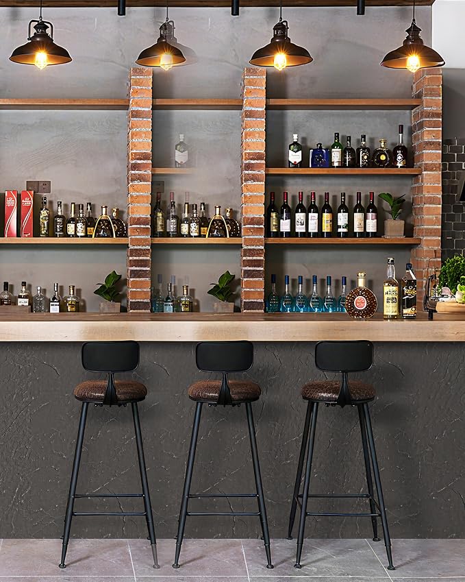 KASARO 3D Faux Stone Wall Panels, Modified Clay Material, Accent - Image 2