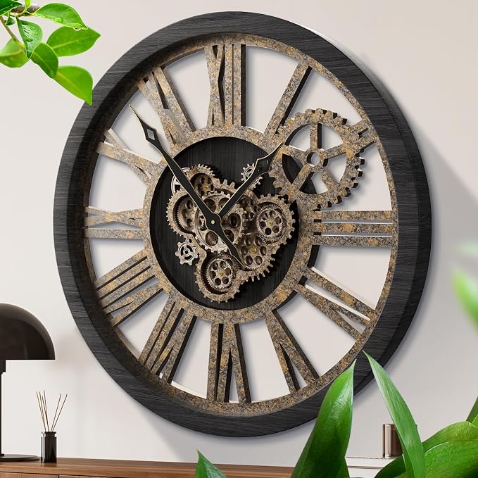 HOIBAI Large Wall Clock, Wall Clocks by HOIBAI