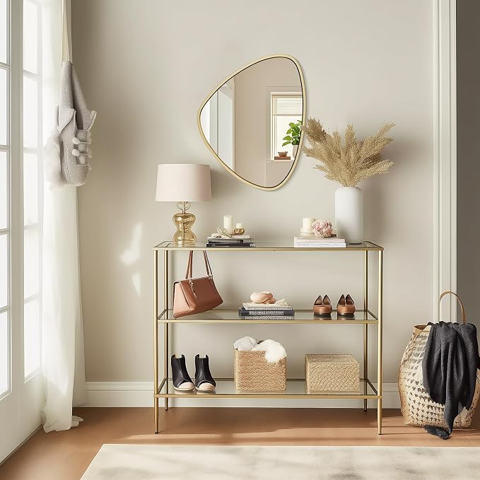 WallBeyond Asymmetrical Mirror, Irregular Wall Mirror, Wall Mirrors Decorative - Image 4