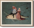 VIYYIEA Framed Wall Art for Living Room, Drive the Fish Canvas Prints, Vintage by VIYYIEAART