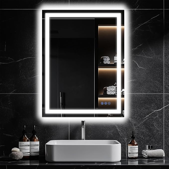 Antok 24"x 32" LED Bathroom Mirror by AntokMirror