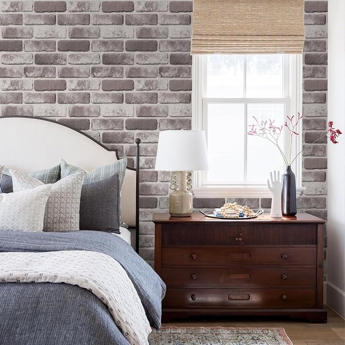 3D Brick Wall Panels, Faux Brick Peel and Stick Wall Panels, Small Size Thin - Image 9