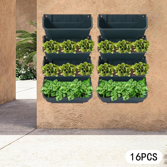 Vertical Wall Planter, Wall-Mounted Living Garden Planter - Image 6
