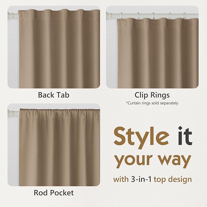 FMFUNCTEX 100% Blackout Curtains - Image 7