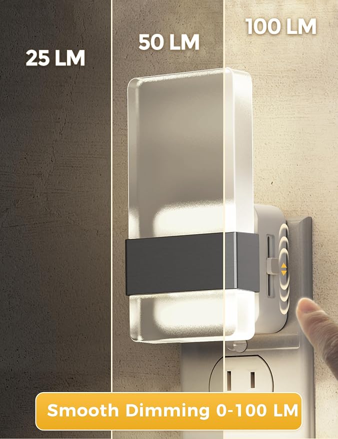 L LOHAS LED Night Light, Night Lights Plug Into Wall, Decorative Nightlight - Image 3