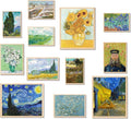 KBKBART Vintage Eclectic Wall Art Prints Set of 12, Abstract Eclectic Wall by KBKBART