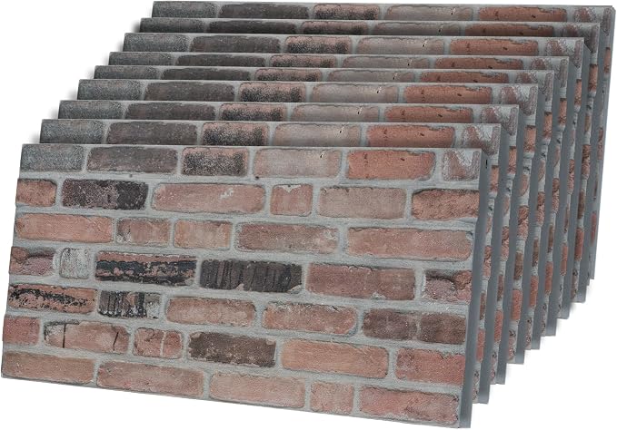 3D Faux Brick Wall Panels – Lightweight Styrofoam Cladding by UltimatePremiumProducts