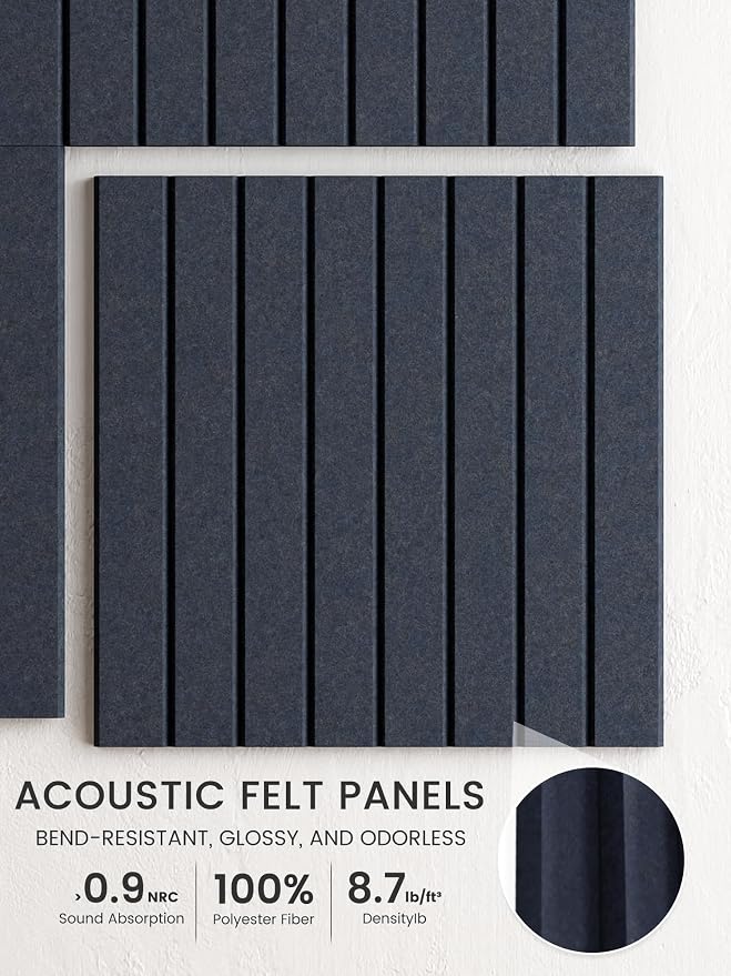 Bumusty Large Cork Board Alternative-48 x 36" Felt Bulletin Board Tiles - Image 3