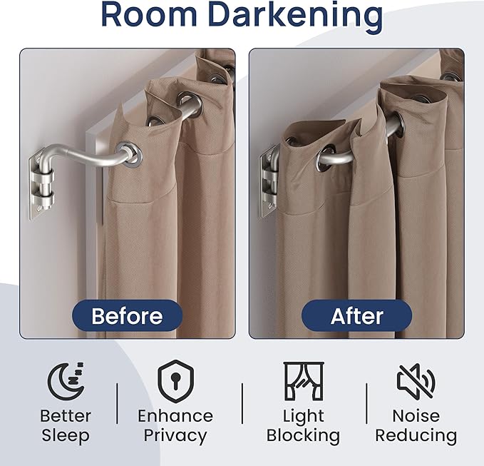 ENJOYBASICS Blackout Curtain rod - Image 6