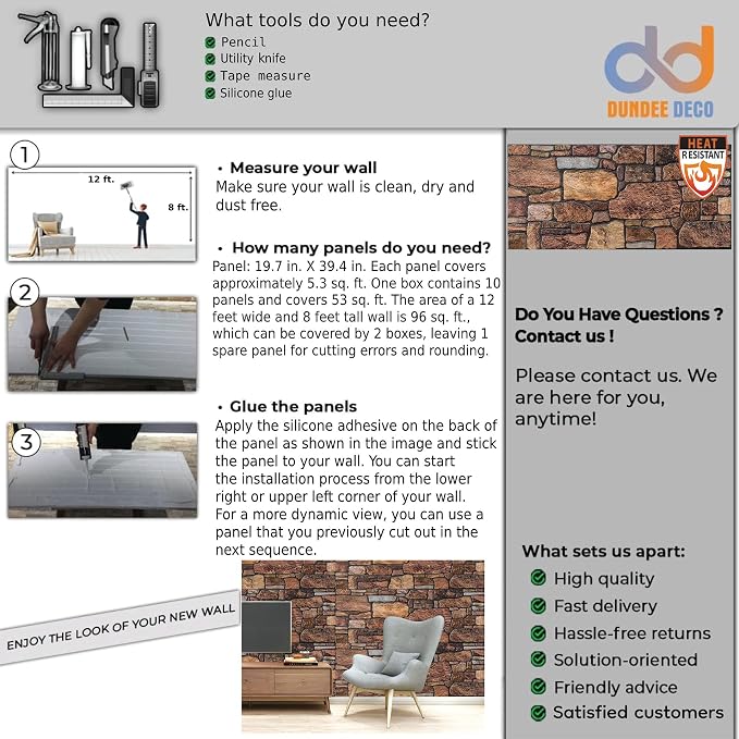 Dundee Deco 3D Wall Panels - Image 9