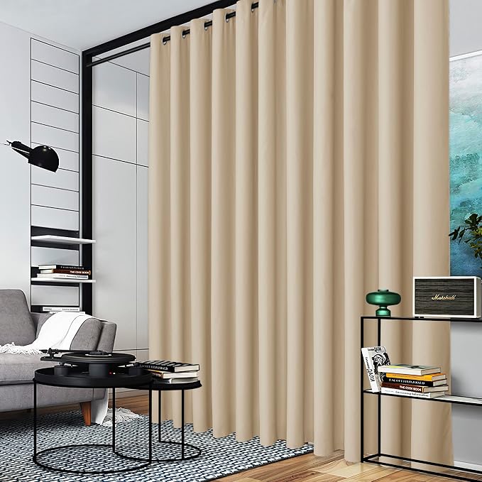 RYB HOME Extra Wide Curtain for Room Divider - Image 3