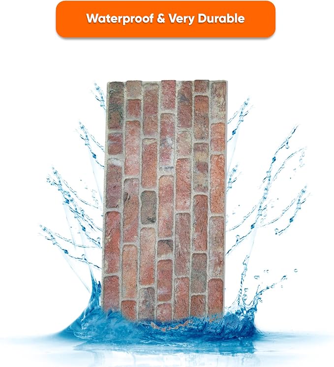 IZODEKOR 3D Wall Panels Brick Effect - Image 6