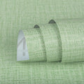 TANONE Contact Paper Peel and Stick, Grasscloth Green Wallpaper Self Adhesive by TANONE