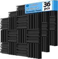 TroyStudio Thick Acoustic Foam Panels, Dense Soundproof Padding Tile, Recording by TroyStudio