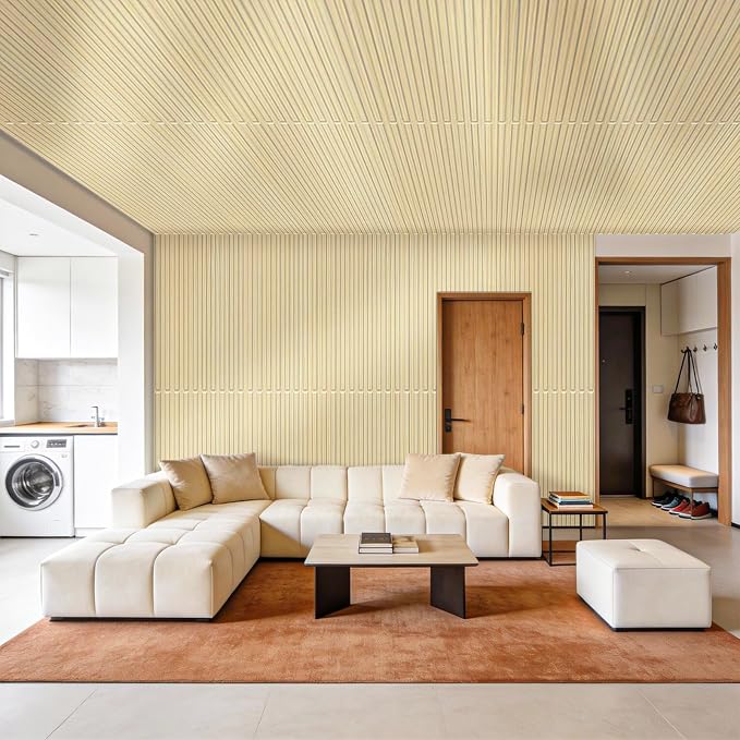 RITOLLO 8-Pack PVC Slat Wall Panels - Image 3